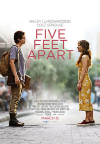WIN DOUBLE PASSES TO AN ADVANCE SCREENING OF ‘FIVE FEET APART’!!!