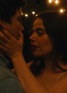 MOLLY GORDON as Iris, LOGAN LERMAN as Isaac.